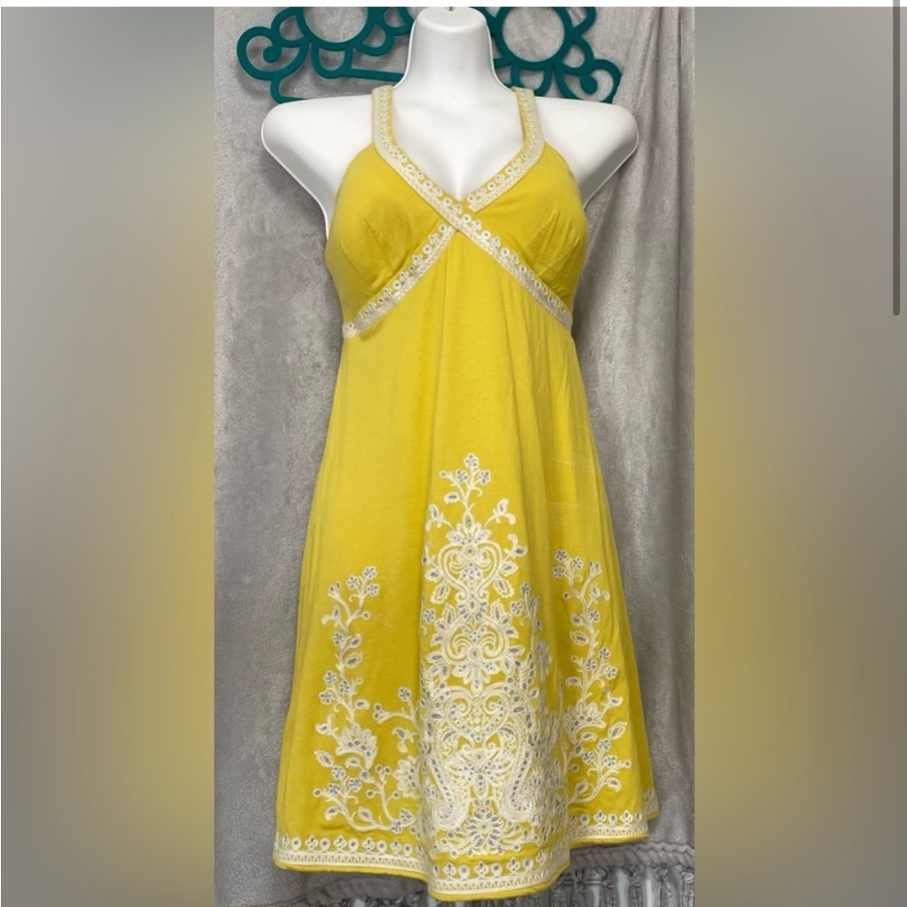 BEAUTIFUL YELLOW INC DRESS - Picture 1 of 13